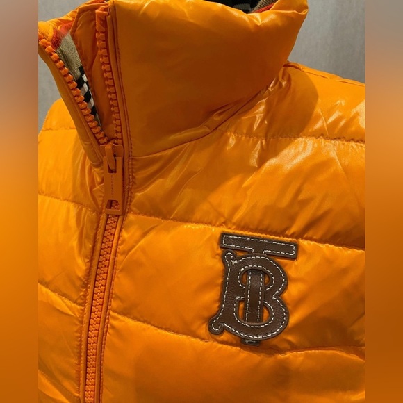 Icon Stripe Detail Down-filled Puffer Gilet vest - Picture 6 of 9